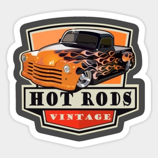 Hot Rod Sticker